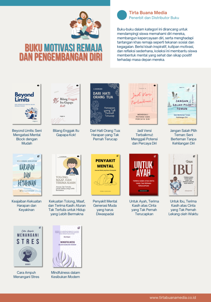 Buku Motivasi Remaja dan Pengembangan Diri