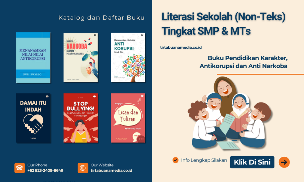 Buku Pendidikan Karakter, Antikorupsi dan Anti Narkoba