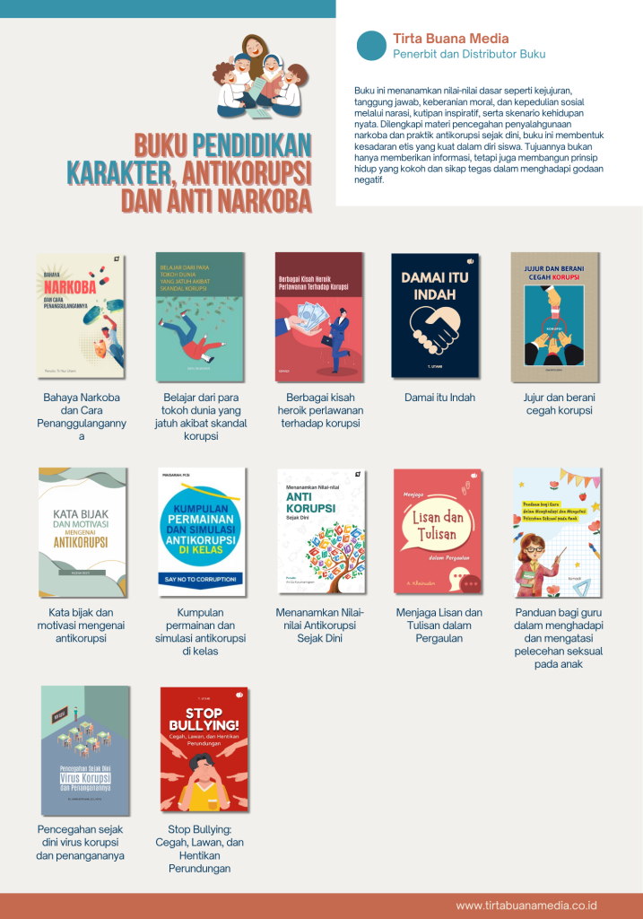Buku Pendidikan Karakter, Antikorupsi dan Anti Narkoba