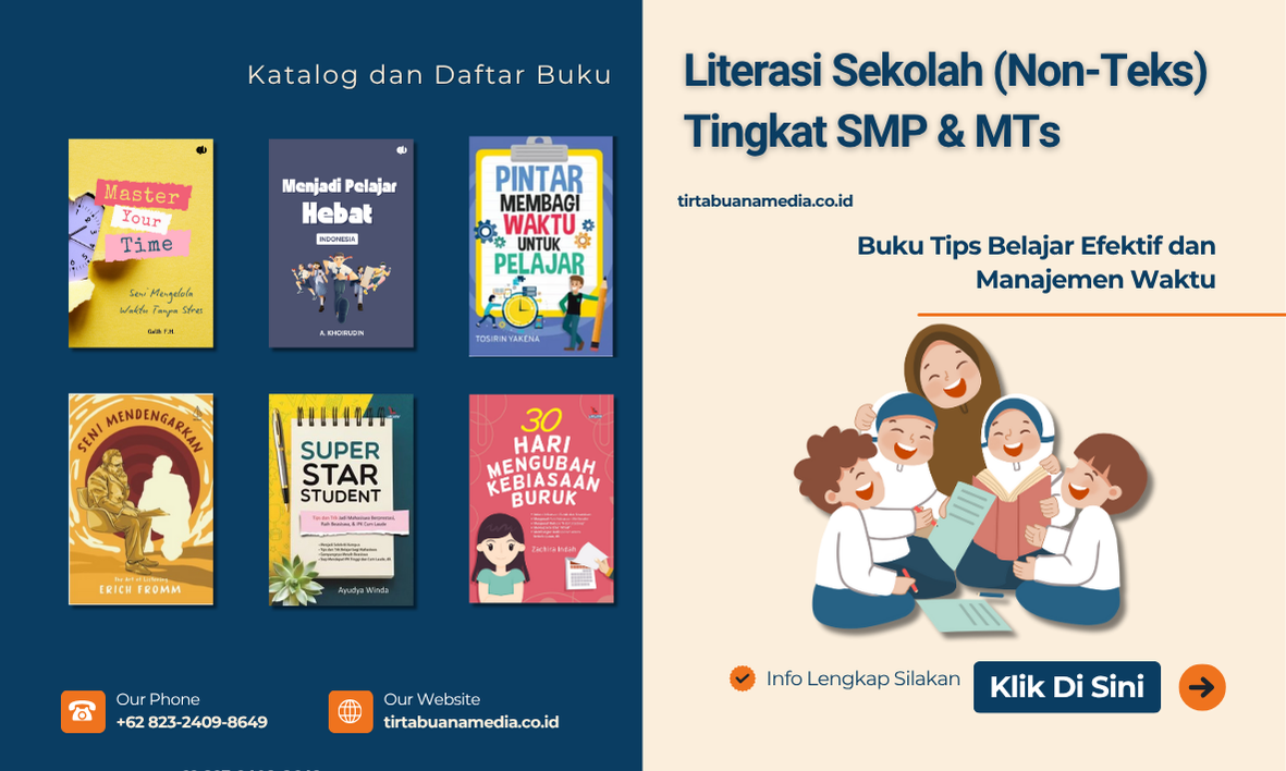 Buku Tips Belajar Efektif dan Manajemen Waktu