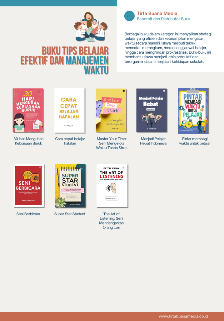 Buku Tips Belajar Efektif dan Manajemen Waktu
