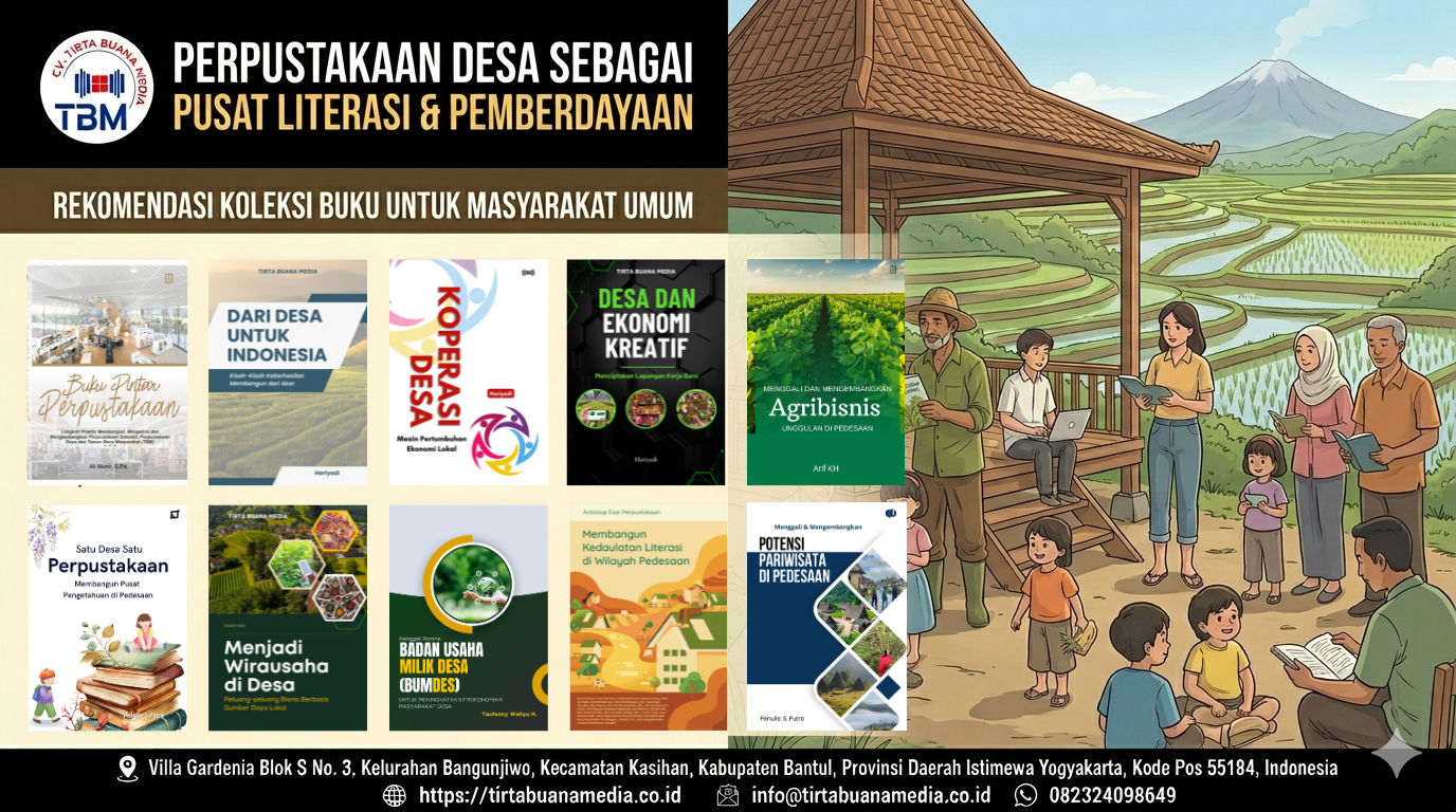 Perpustakaan Desa sebagai Pusat Literasi, Pemberdayaan, dan Rekomendasi Koleksi Buku untuk Masyarakat