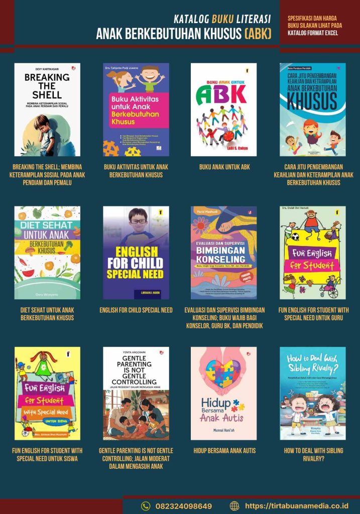 Katalog Buku Anak Berkebutuhan Khusus (ABK) untuk SLB & Inklusi ​2