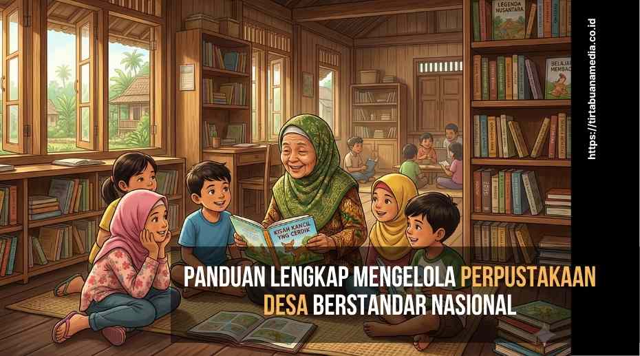 Panduan Lengkap Mengelola Perpustakaan Desa Berstandar Nasional