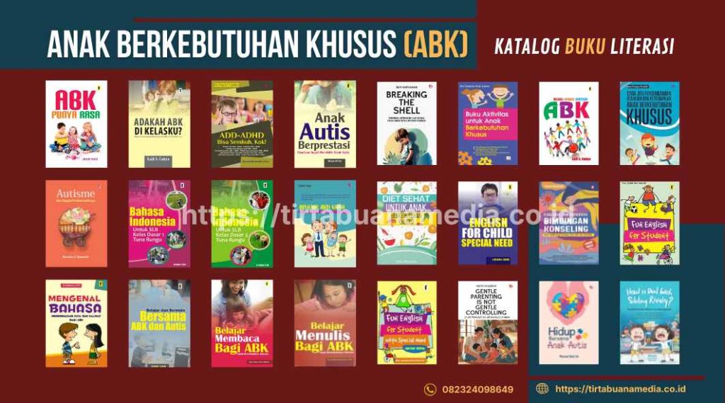 Rekomendasi Buku Anak Berkebutuhan Khusus (ABK) Terbaik untuk SLB dan Sekolah Inklusi