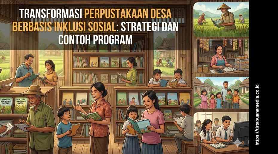Transformasi Perpustakaan Desa Berbasis Inklusi Sosial; Strategi dan Contoh Program